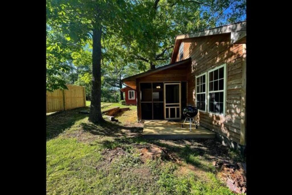 The Hideaway At Bear Mountain Log Cabins 유레카 스프링스 외부 사진